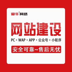 企业建网站建设制作网站开发定制模板网页设计制作搭建一条龙全包_阿